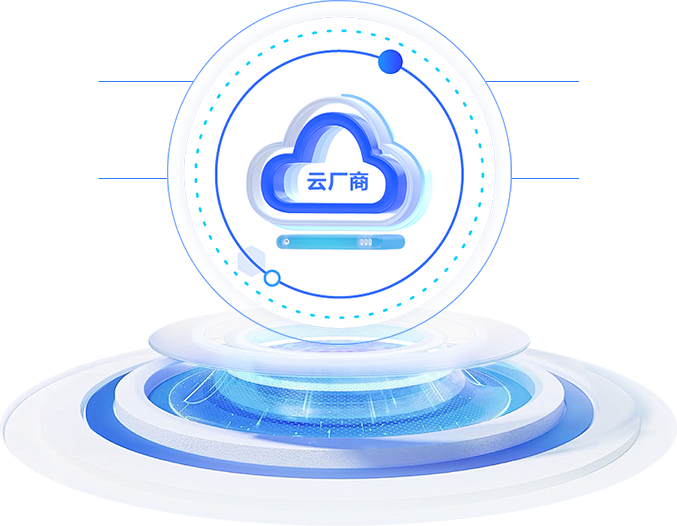 七大云厂技术竞争力雷达图